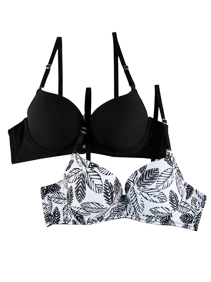 BRASIER COPA B CON PUSH UP PAQ X2