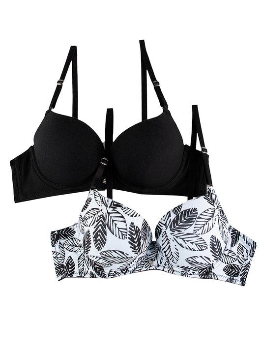 BRASIER COPA B CON PUSH UP PAQ X2