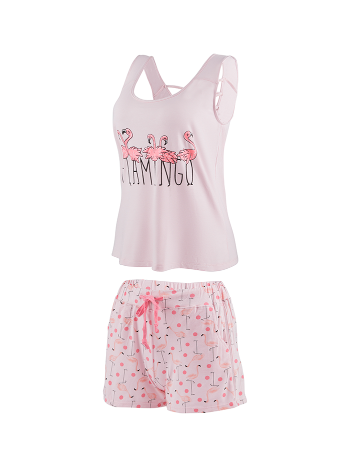 PIJAMA PANTALON CORTO DE ALGODÓN